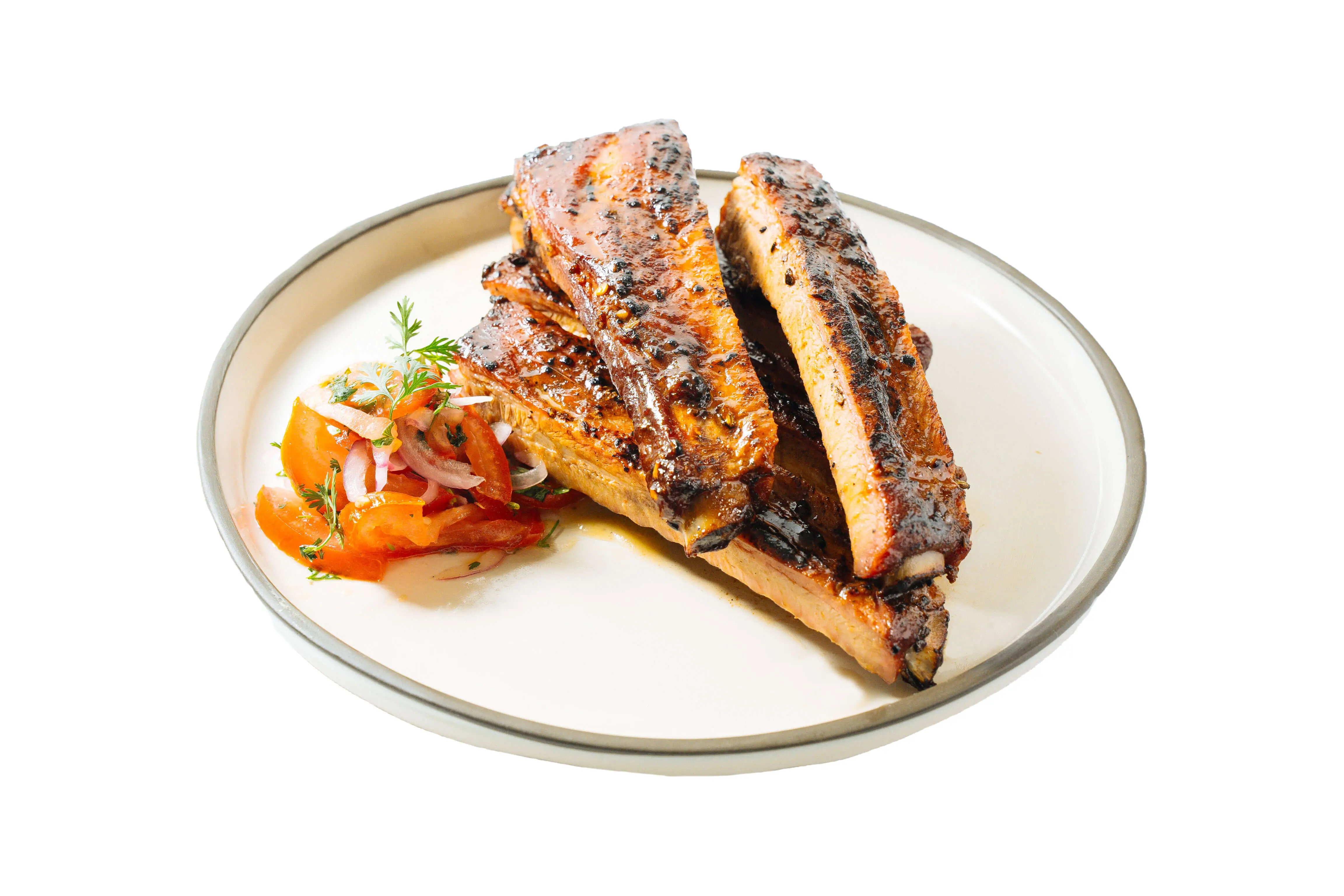 Costillas BBQ Spare Ribs